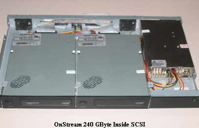 Doppel-Laufwerk SCSI Anschluss